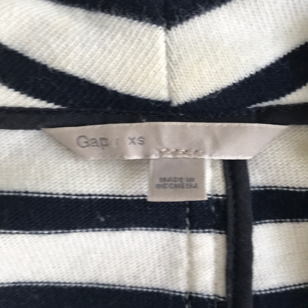 Striped GAP moto jacket - Picture 5 of 8